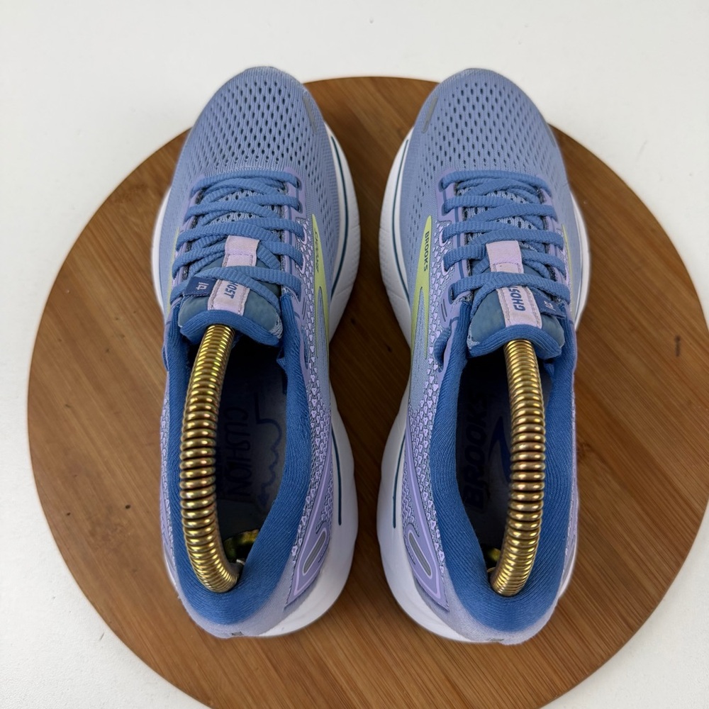 Brooks Ghost 14 Women's Purple Athletic Shoes - Picture 5 of 10